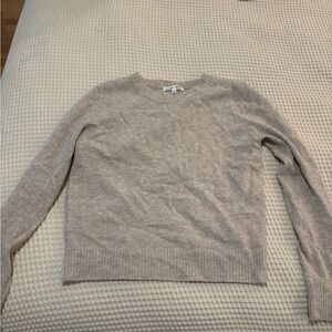 Reformation crew neck cashmere sweater